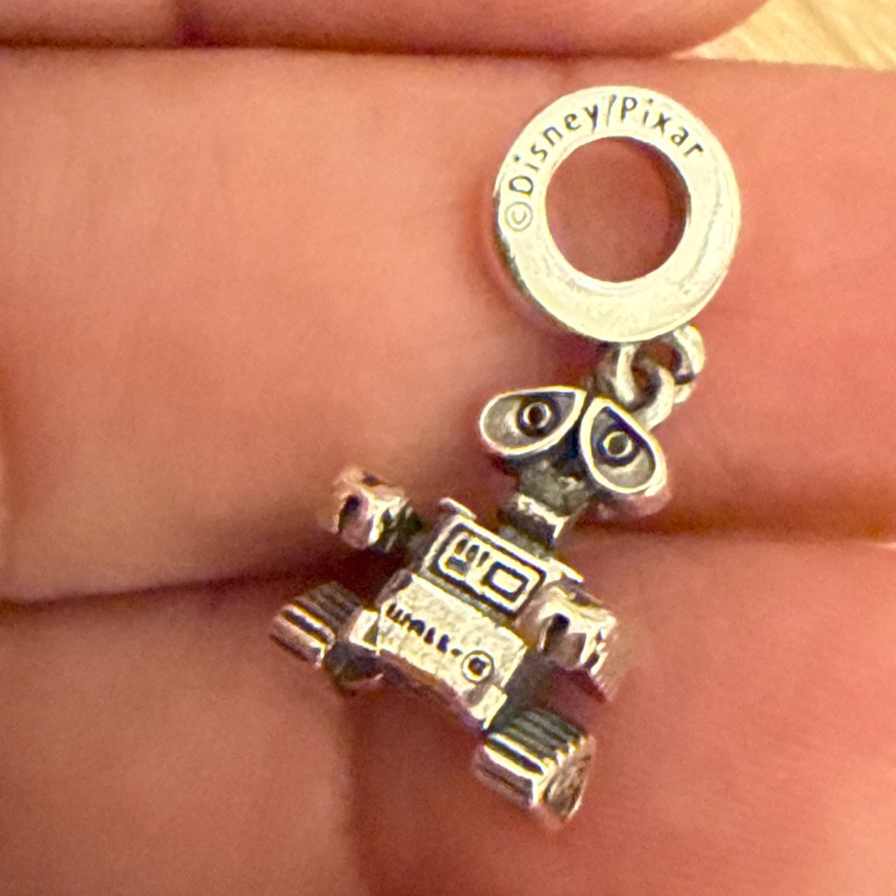 Silver Wall-E Charm - image 2